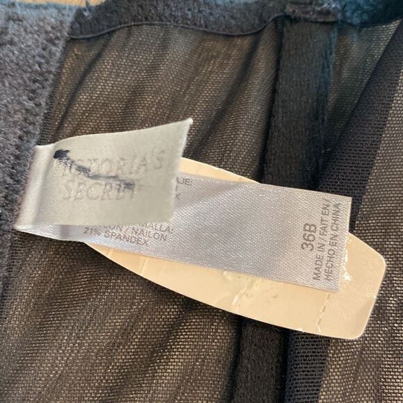 Victoria’s Secret 2011 Black Garter Corset Slip Size 36B - Picture 12 of 12